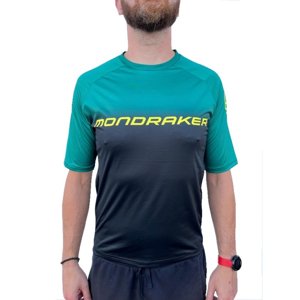 MONDRAKER-Enduro/Trail Jersey short, british racing green/black/yellow