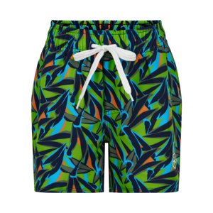 COLOR KIDS-Swim shorts short AOP-jasmine green Keverd össze 140