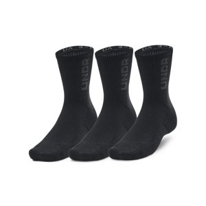 UNDER ARMOUR-UA 3-Maker 3 pack Mid-Crew-BLK-1373084-001