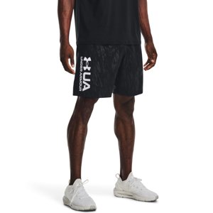 UNDER ARMOUR-UA Woven Emboss Shorts-BLK-1361432-003 Fekete S