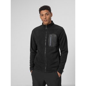 4F-MENS FLEECE PLM012-20S-DEEP BLACK Fekete XL