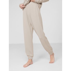 4F-WOMENS TROUSERS SPDD022-83S-BEIGE Bézs XS