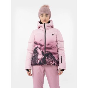 4F-WOMENS SKI JACKET KUDN004-56S-LIGHT PINK