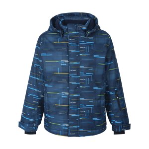 COLOR KIDS-Ski jacket AOP, AF 10.000, dried tobacco Kék 164