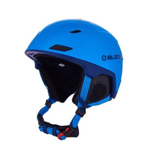 BLIZZARD-Double ski helmet, blue matt/dark blue 2022