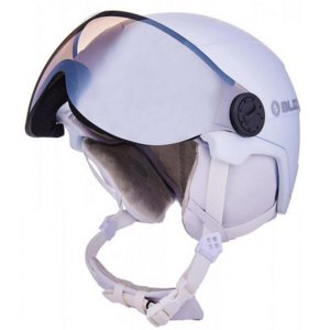 BLIZZARD-W2W Double Visor ski helmet, white matt, smoke lens, mirror 2022