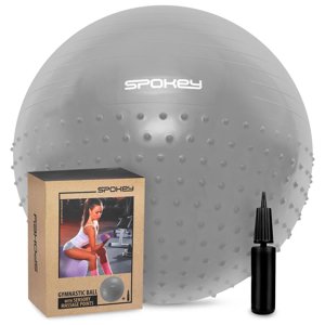 SPOKEY-HALF FIT Gymball 2 in 1 masage, 65 cm + pump