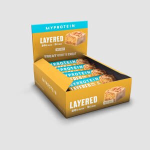 Layered Protein Bar szelet - 12 x 60g - White Gold