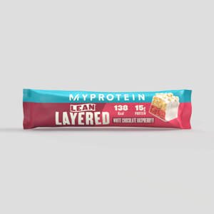 Lean Layered Bar - 40g - White Chocolate and Raspberry