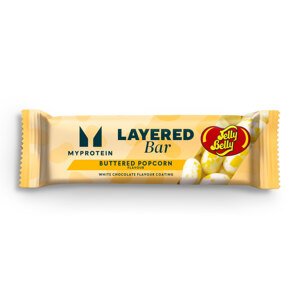 Layered Bar szelet –  Jelly Belly® Buttered Popcorn - 6 x 60g - Buttered Popcorn