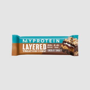 Layered Protein Bar szelet (minta) - Chocolate Sundae