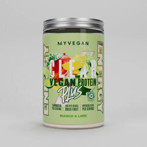 Clear Vegan Protein Plus – Energia - 375g - Mango & Lime