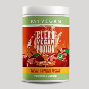 Clear Vegan Protein – Toffee alma ízesítés - 320g - Toffee Apple