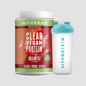 Impact Week csomag - Myprotein Shaker - Clear Vegan Protein - Cola